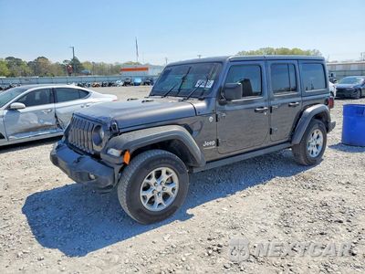 2021 JEEP WRANGLER UNLIMITED SPORT 1C4HJXDN7MW757401 - główne zdjęcie licytacji z USA - miniatura