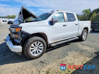 2024 CHEVROLET SILVERADO K1500 CUSTOM 1GCPDBEK7RZ333104 - główne zdjęcie licytacji z USA - miniatura