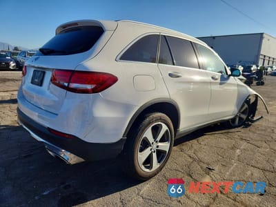 Trzecie zdjęcie samochodu z tyłu: 2019 MERCEDES-BENZ GLC 300 VIN:WDC0G4JB7HF122571 - miniatura