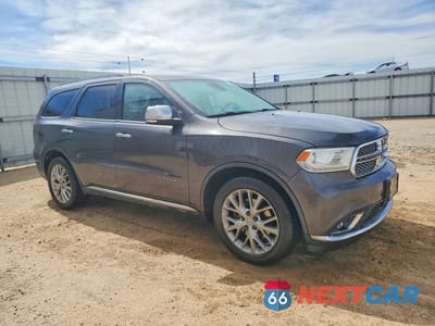 Czwarte zdjęcie samochodu z boku: 2015 DODGE DURANGO CITADEL VIN:1C4RDHEG4FC801117 - miniatura