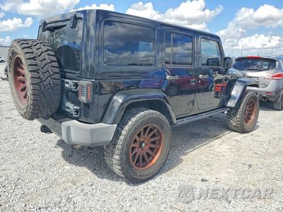 Trzecie zdjęcie samochodu z tyłu: 2015 JEEP WRANGLER UNLIMITED SAHARA VIN:1C4BJWEG1FL707887 - miniatura