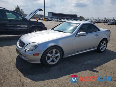 2001 MERCEDES-BENZ SLK 320 WDBKK65F61F199958 - główne zdjęcie licytacji z USA - miniatura