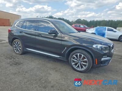 Czwarte zdjęcie samochodu z boku: 2019 BMW X3 XDRIVE30I VIN:5UXTR9C52KLE14494 - miniatura