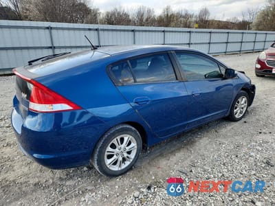 Trzecie zdjęcie samochodu z tyłu: 2011 HONDA INSIGHT EX VIN:JHMZE2H75BS009594 - miniatura