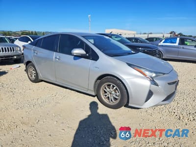 Czwarte zdjęcie samochodu z boku: 2018 TOYOTA PRIUS TWO VIN:JTDKBRFU8J3593561 - miniatura