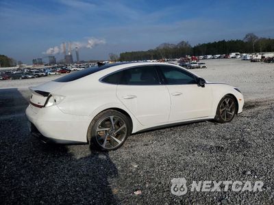 Trzecie zdjęcie samochodu z tyłu: 2023 HYUNDAI SONATA SEL PLUS VIN:KMHL44J24PA303422 - miniatura
