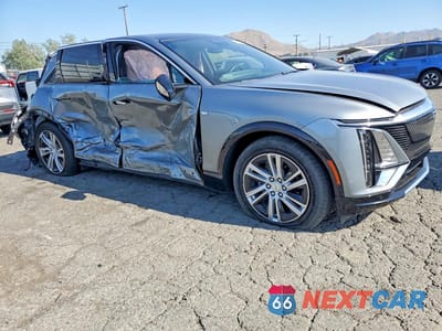 Czwarte zdjęcie samochodu z boku: 2024 CADILLAC LYRIQ TECH VIN:1GYKPMRK0RZ110226 - miniatura