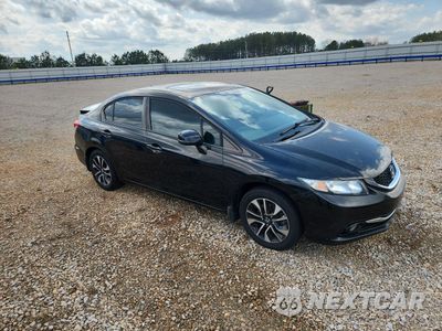Czwarte zdjęcie samochodu z boku: 2013 HONDA CIVIC EXL VIN:19XFB2F96DE036603 - miniatura