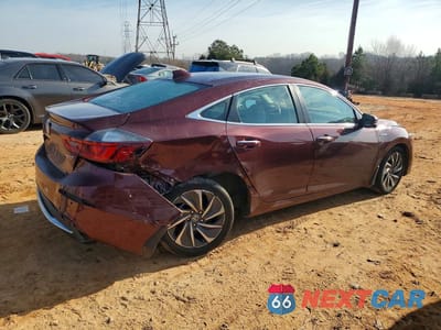 Trzecie zdjęcie samochodu z tyłu: 2019 HONDA INSIGHT TOURING VIN:19XZE4F9XKE016447 - miniatura