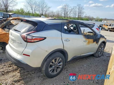 Trzecie zdjęcie samochodu z tyłu: 2018 NISSAN MURANO SV VIN:5N1AZ2MH3JN186171 - miniatura