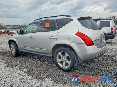 Drugie zdjęcie samochodu z przodu: 2005 NISSAN MURANO S VIN:JN8AZ08W75W435593 - miniatura