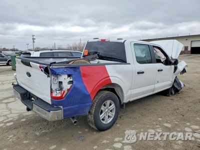 Trzecie zdjęcie samochodu z tyłu: 2023 FORD F150 SUPERCREW VIN:1FTEW1EB9PKF04954 - miniatura