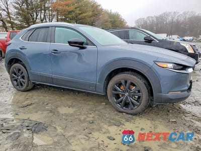 Czwarte zdjęcie samochodu z boku: 2022 MAZDA CX-30 PREFERRED PACKAGE VIN:3MVDMBCL7NM446141 - miniatura
