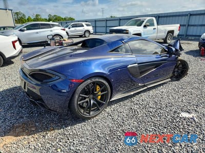 Trzecie zdjęcie samochodu z tyłu: 2016 MCLAREN 570S VIN:SBM13DAA6GW001095 - miniatura