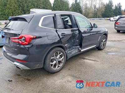 Trzecie zdjęcie samochodu z tyłu: 2024 BMW X3 XDRIVE30I VIN:5UX53DP07R9U20047 - miniatura