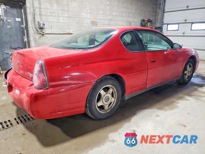 Trzecie zdjęcie samochodu z tyłu: 2004 CHEVROLET MONTE CARLO LS VIN:2G1WW12E349141723 - miniatura