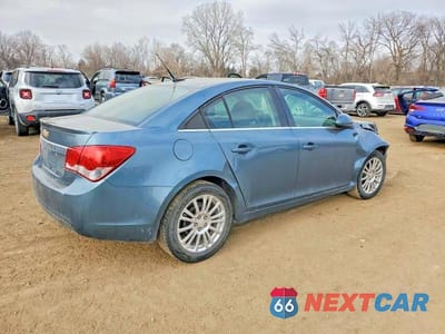Trzecie zdjęcie samochodu z tyłu: 2012 CHEVROLET CRUZE ECO VIN:1G1PJ5SC0C7257518 - miniatura