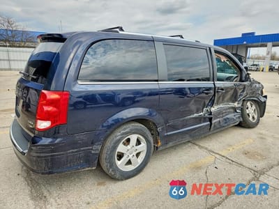 Trzecie zdjęcie samochodu z tyłu: 2011 DODGE GRAND CARAVAN CREW VIN:2D4RN5DGXBR657137 - miniatura