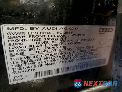 Zdjęcie 13 z 13 samochodu: 2017 AUDI Q7 PREMIUM VIN:WA1AHAF76HD045921 - miniatura
