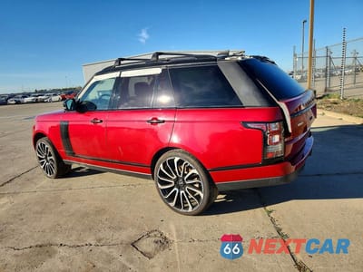 Drugie zdjęcie samochodu z przodu: 2017 LAND ROVER RANGE ROVER SUPERCHARGED VIN:SALGS2FE2HA320426 - miniatura