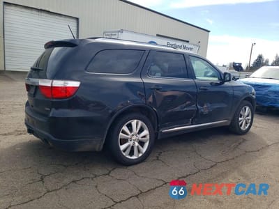 Trzecie zdjęcie samochodu z tyłu: 2012 DODGE DURANGO CREW VIN:1C4RDJDG0CC291630 - miniatura