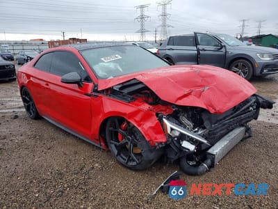 Czwarte zdjęcie samochodu z boku: 2018 AUDI S5 PREMIUM PLUS VIN:WAUP4AF54JA003083 - miniatura