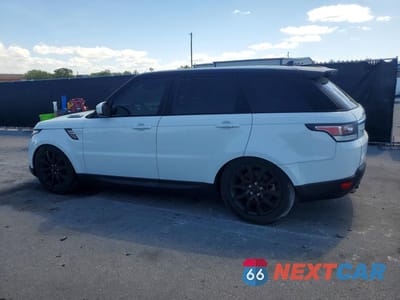 Drugie zdjęcie samochodu z przodu: 2016 LAND ROVER RANGE ROVER SPORT HSE VIN:SALWR2PF7GA659289 - miniatura