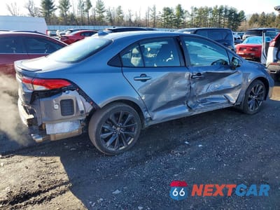Trzecie zdjęcie samochodu z tyłu: 2023 TOYOTA COROLLA SE VIN:5YFS4MCE7PP167435 - miniatura