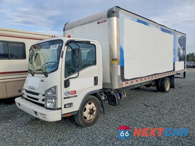 2021 ISUZU NRR BOX TRUCK JALE5W166M7300893 - główne zdjęcie licytacji z USA - miniatura