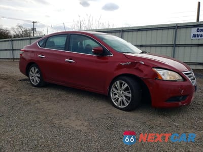 Czwarte zdjęcie samochodu z boku: 2013 NISSAN SENTRA S VIN:3N1AB7APXDL665499 - miniatura