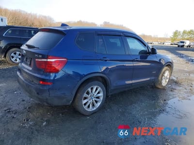 Trzecie zdjęcie samochodu z tyłu: 2017 BMW X3 XDRIVE28I VIN:5UXWX9C39H0T24428 - miniatura