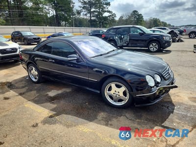Czwarte zdjęcie samochodu z boku: 2001 MERCEDES-BENZ CL 500 VIN:WDBPJ75J51A016338 - miniatura