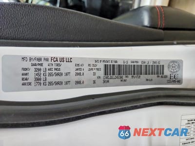 Zdjęcie 13 z 13 samochodu: 2018 DODGE DURANGO GT VIN:1C4RDJDG1JC451902 - miniatura