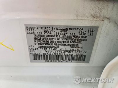 Zdjęcie 12 z 12 samochodu: 2024 NISSAN SENTRA S VIN:3N1AB8BV3RY296403 - miniatura