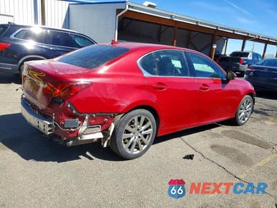 Trzecie zdjęcie samochodu z tyłu: 2013 LEXUS GS 350 BASE VIN:JTHCE1BLXD5001613 - miniatura