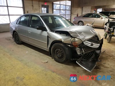 Czwarte zdjęcie samochodu z boku: 2002 HONDA CIVIC LX VIN:2HGES16522H505448 - miniatura