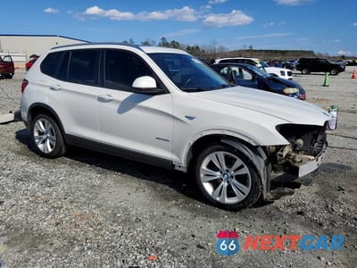 Czwarte zdjęcie samochodu z boku: 2016 BMW X3 XDRIVE28I VIN:5UXWX9C51G0D77319 - miniatura