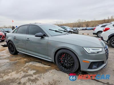 Czwarte zdjęcie samochodu z boku: 2019 AUDI S4 PREMIUM PLUS VIN:WAUB4AF46KA051901 - miniatura
