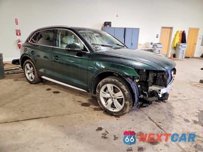 Czwarte zdjęcie samochodu z boku: 2019 AUDI Q5 PREMIUM PLUS VIN:WA1BNAFY4K2049992 - miniatura