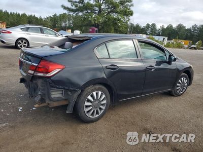 Trzecie zdjęcie samochodu z tyłu: 2015 HONDA CIVIC VIN:19XFB2F55FE051237 - miniatura