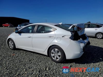 Drugie zdjęcie samochodu z przodu: 2016 HYUNDAI ELANTRA SE VIN:5NPDH4AE0GH685044 - miniatura