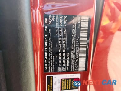 Zdjęcie 13 z 13 samochodu: 2025 MERCEDES-BENZ GLE COUPE AMG 53 4MATIC VIN:4JGFD6BB8SB384757 - miniatura
