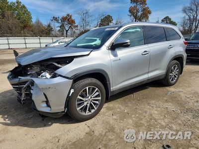 2019 TOYOTA HIGHLANDER HYBRID XLE 5TDJGRFH1KS054036 - główne zdjęcie licytacji z USA - miniatura