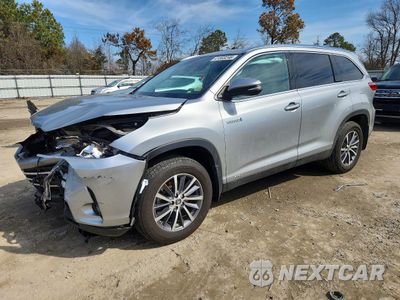 2019 TOYOTA HIGHLANDER HYBRID XLE 5TDJGRFH1KS054036 - główne zdjęcie licytacji z USA - miniatura