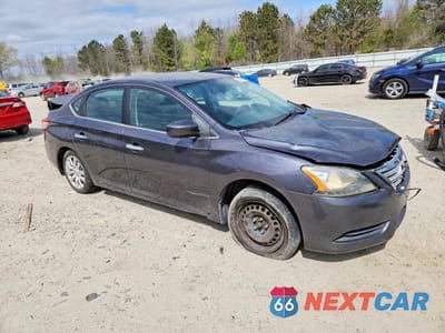 Czwarte zdjęcie samochodu z boku: 2013 NISSAN SENTRA S VIN:3N1AB7AP3DL656935 - miniatura