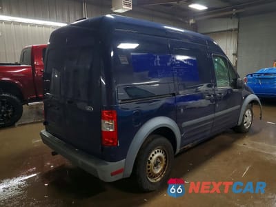 Trzecie zdjęcie samochodu z tyłu: 2010 FORD TRANSIT CONNECT XL VIN:NM0LS7AN4AT009100 - miniatura