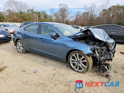 Czwarte zdjęcie samochodu z boku: 2017 MAZDA 6 TOURING VIN:JM1GL1V53H1115004 - miniatura