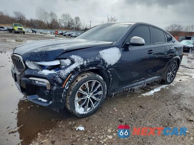 2020 BMW X6 M50I 5UXCY8C00L9D66297 - główne zdjęcie licytacji z USA - miniatura