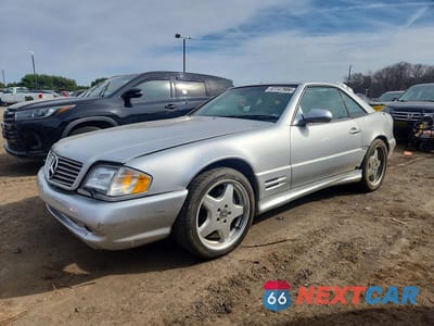 2001 MERCEDES-BENZ SL 500 WDBFA68F51F196128 - główne zdjęcie licytacji z USA - miniatura