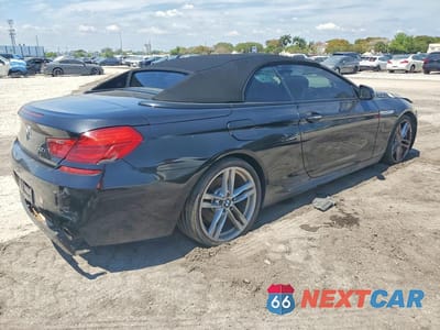 Trzecie zdjęcie samochodu z tyłu: 2016 BMW 640 I VIN:WBA6F1C52GGT83248 - miniatura